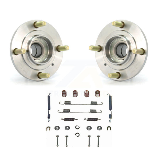 Brake Drum Hardware And Hub Bearing Assembly Rear Kit For Mitsubishi Lancer
