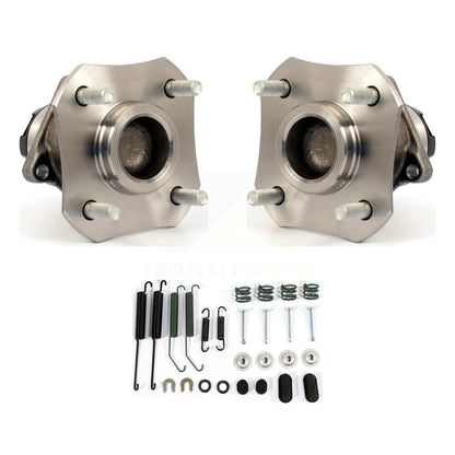 Brake Drum Hardware And Wheel Hub Bearing Assembly Rear Kit For Nissan Versa