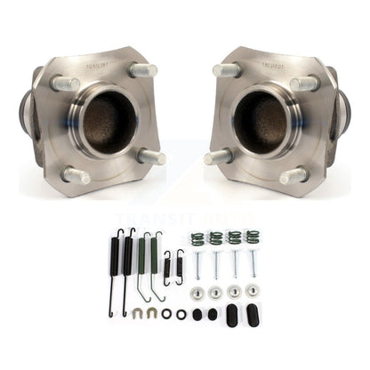 Brake Drum Hardware And Wheel Hub Bearing Assembly Rear Kit For Nissan Versa