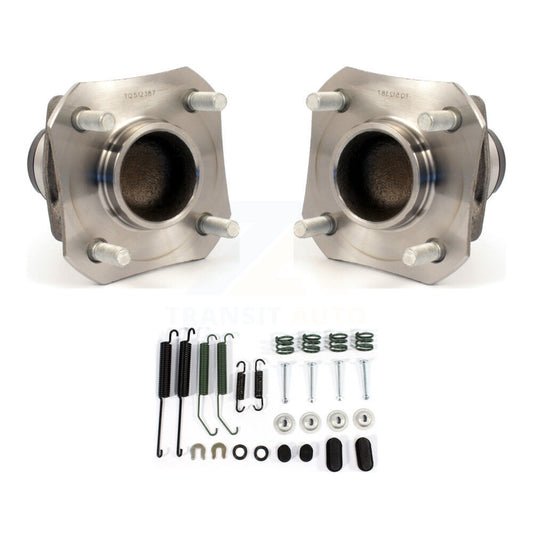 Brake Drum Hardware And Wheel Hub Bearing Assembly Rear Kit For Nissan Versa