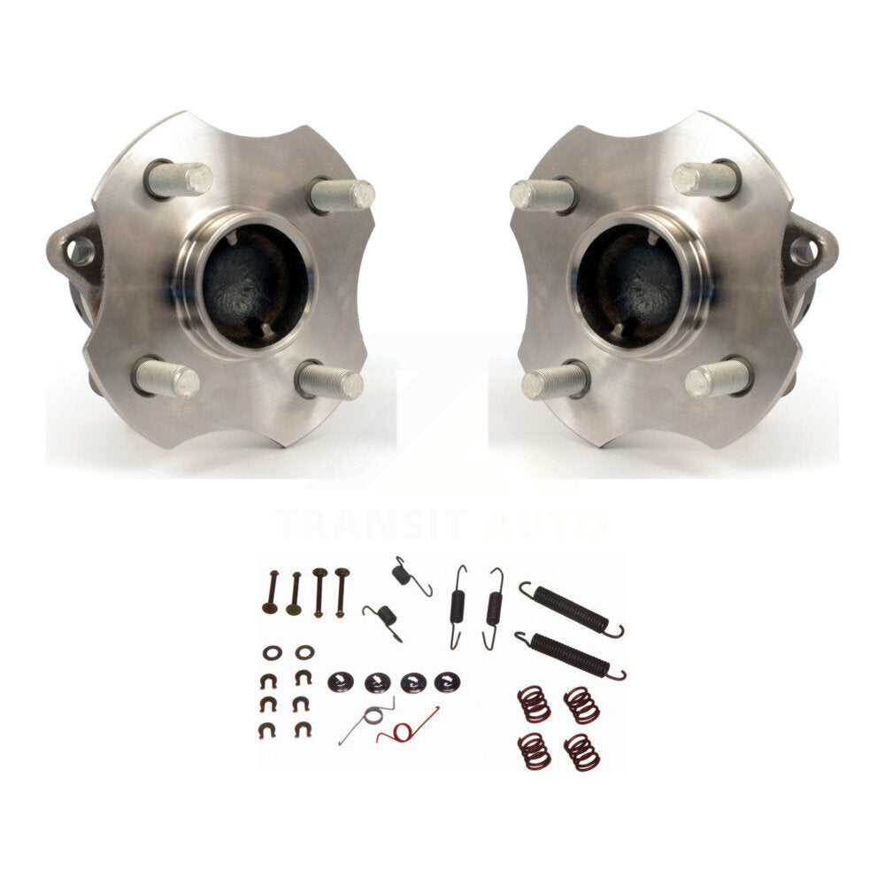 Brake Drum Hardware & Hub Bearing Rear Kit For 2000-2005 Toyota Echo 4-Wheel ABS