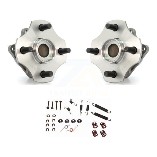 Brake Drum Hardware And Hub Bearing Rear Kit For 2000-2005 Toyota Echo Non-ABS