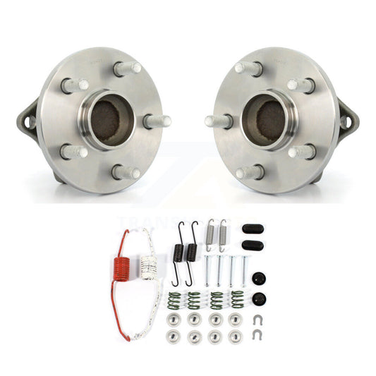 Brake Drum Hardware And Wheel Hub Bearing Assembly Rear Kit For Toyota Corolla