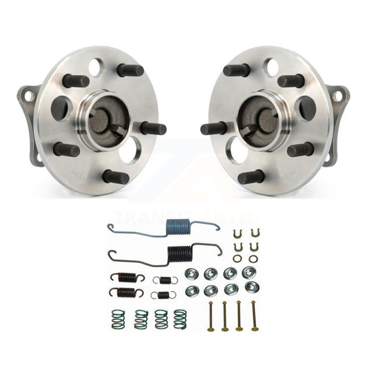 Brake Drum Hardware And Hub Bearing Rear Kit For Toyota Camry Solara 4-Wheel ABS