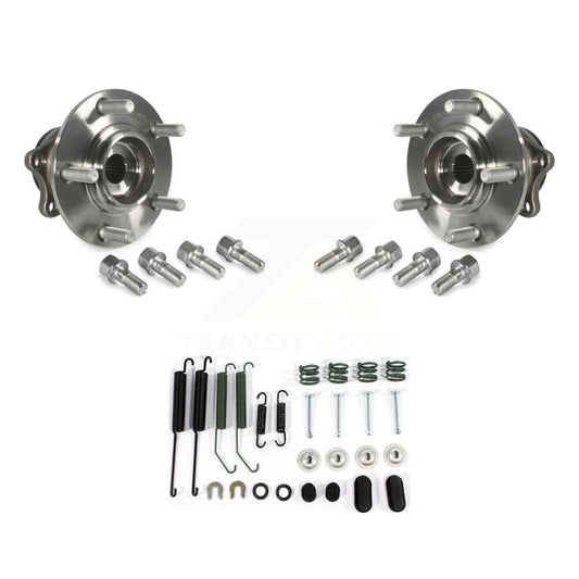 Brake Drum Hardware And Hub Bearing Assembly Rear Kit For Mitsubishi Lancer