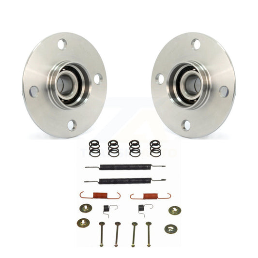 Brake Drum Hardware And Wheel Hub Bearing Rear Kit For 2002-2006 Nissan Sentra