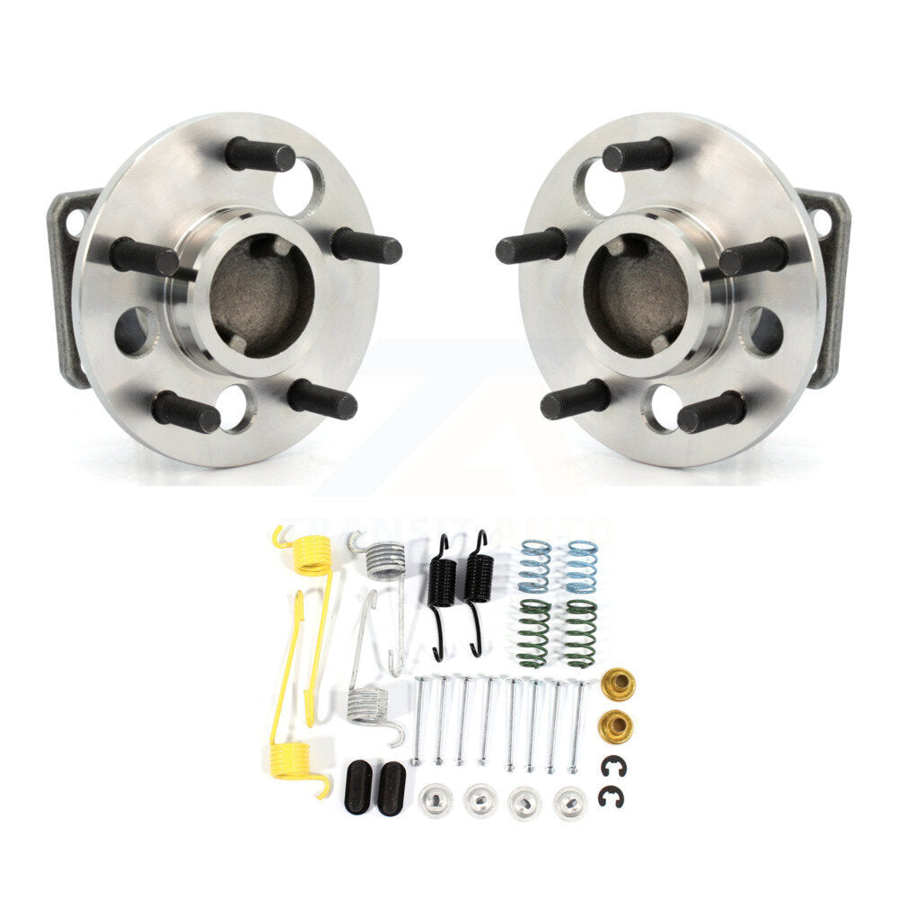 Brake Drum Hardware & Hub Bearing Rear Kit For Cadillac DeVille Oldsmobile Delta