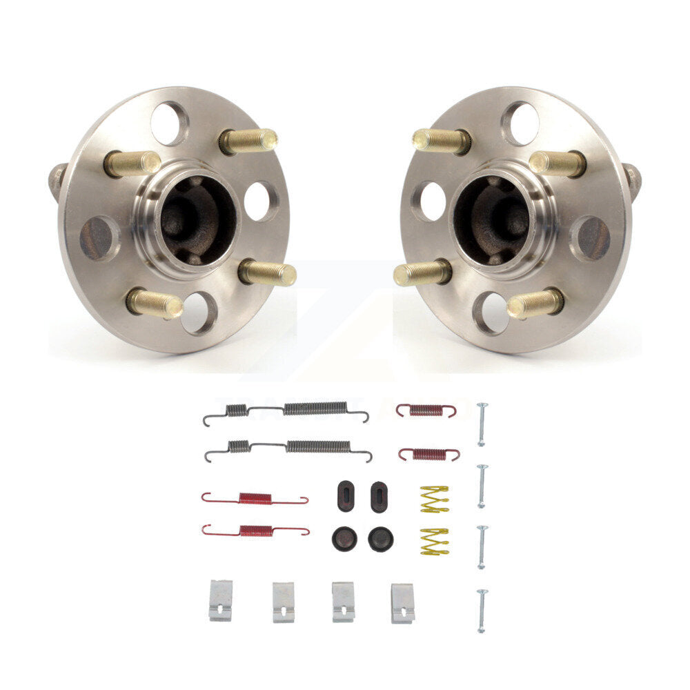 Brake Drum Hardware Hub Bearing Rear Kit For Hyundai Accent Kia Rio Rio5 Non-ABS