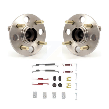 Brake Drum Hardware Hub Bearing Rear Kit For Hyundai Accent Kia Rio Rio5 Non-ABS