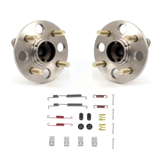Brake Drum Hardware Hub Bearing Rear Kit For Hyundai Accent Kia Rio Rio5 Non-ABS