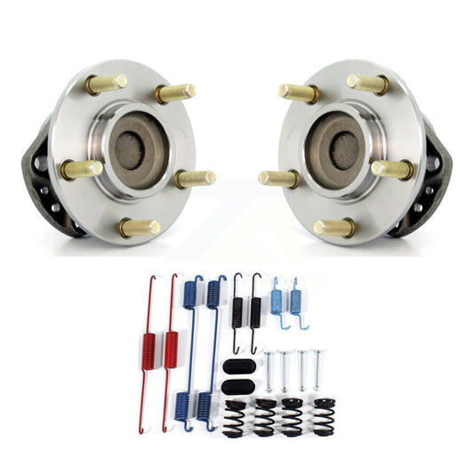 Brake Drum Hardware Hub Bearing Rear Kit For Dodge Caravan Grand Chrysler Town &