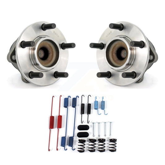 Brake Drum Hardware Hub Bearing Rear Kit For Dodge Caravan Grand Chrysler Town &