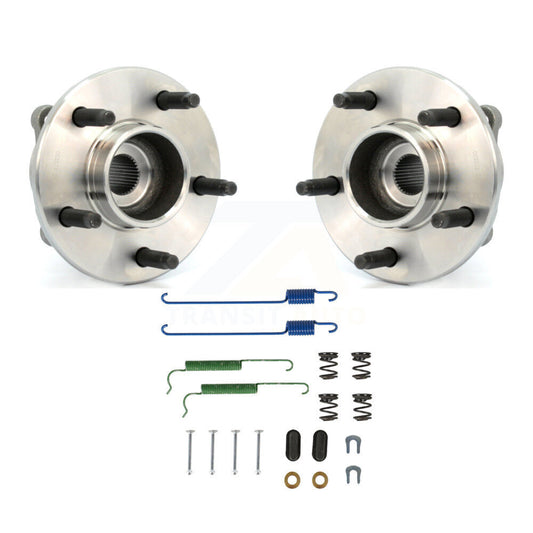 Brake Drum Hardware Hub Bearing Rear Kit For Saturn Vue Pontiac Torrent Equinox