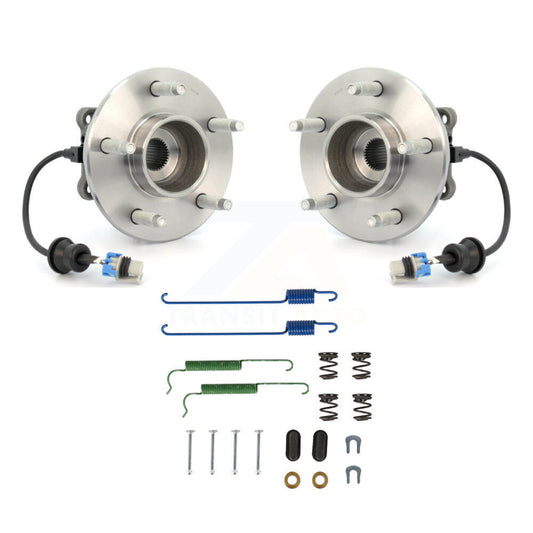 Brake Drum Hardware And Hub Bearing Rear Kit For Saturn Vue Chevrolet Equinox
