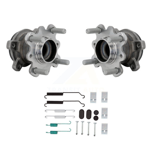 Brake Drum Hardware And Hub Bearing Assembly Rear Kit For Toyota Yaris iA Scion