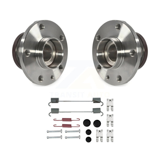 Brake Drum Hardware And Hub Bearing Rear Kit For 2015-2022 Ram ProMaster City