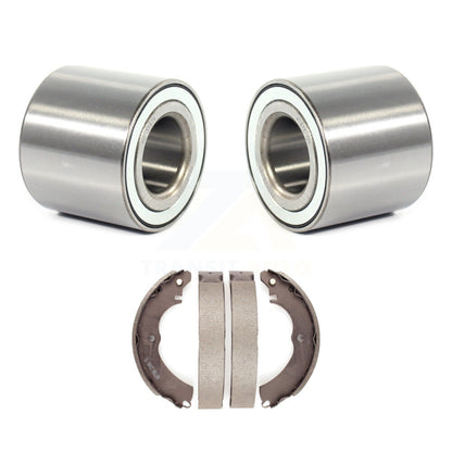 Brake Drum Shoes Bearing Rear Kit For Mitsubishi Mirage G4 With 1 Mounting Hole