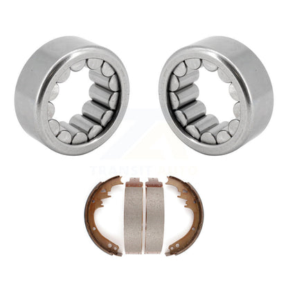 Brake Drum Shoes Bearing Rear Kit For 94-99 Dodge Ram 1500 With Heavy Duty Axle