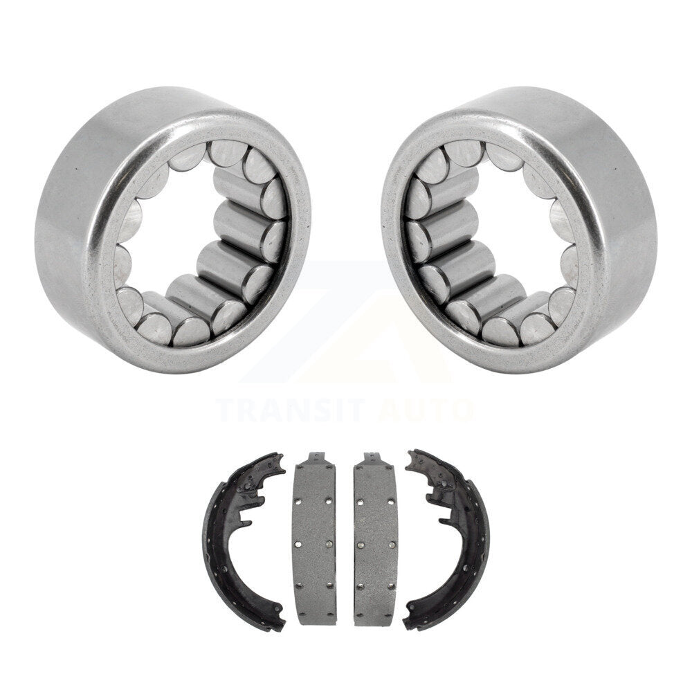 Brake Drum Shoes & Bearing Rear Kit For Dodge Ram 2500 K1500 Suburban Chevrolet