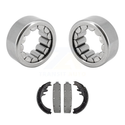 Brake Drum Shoes & Bearing Rear Kit For Dodge Ram 2500 K1500 Suburban Chevrolet