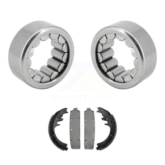 Brake Drum Shoes & Bearing Rear Kit For Dodge Ram 2500 K1500 Suburban Chevrolet