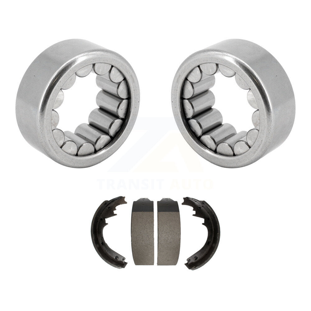 Brake Drum Shoes Bearing Rear Kit For GMC Chevrolet K1500 Suburban G2500 G20 V10