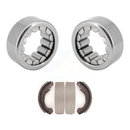 Brake Drum Shoes And Wheel Bearing Rear Kit For C1500 Chevrolet GMC K1500 Blazer
