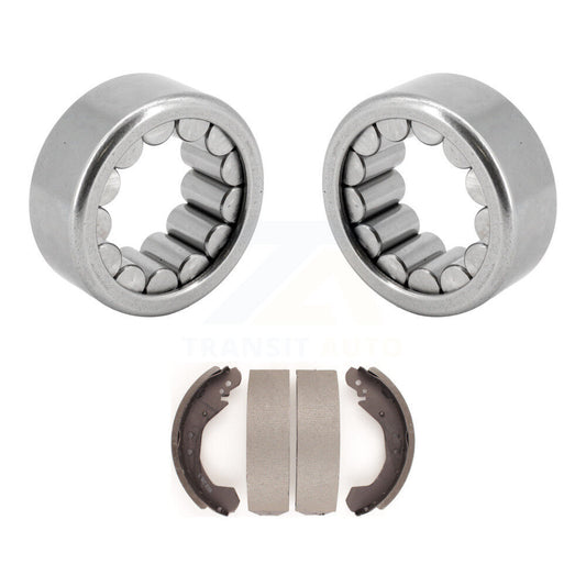 Brake Drum Shoes And Wheel Bearing Rear Kit For C1500 Chevrolet GMC K1500 Blazer