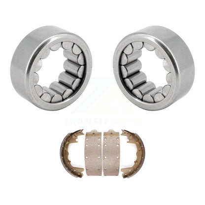 Brake Drum Shoes And Wheel Bearing Rear Kit For Dodge Ram 1500 Van
