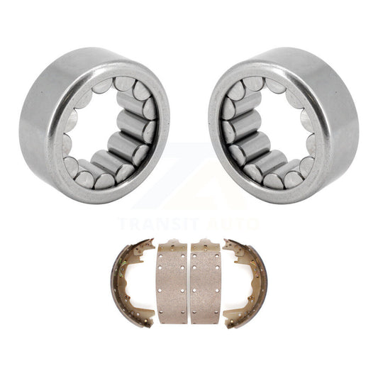 Brake Drum Shoes And Wheel Bearing Rear Kit For Dodge Ram 1500 Van