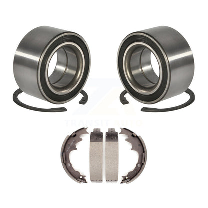 Brake Drum Shoes Bearing Rear Kit For 98-02 Ford Ranger EV With 9" Diameter