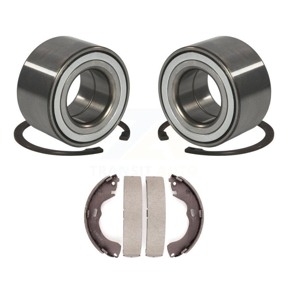 Brake Drum Shoes Bearing Rear Kit For Ford Escape Mazda Tribute Mercury Mariner
