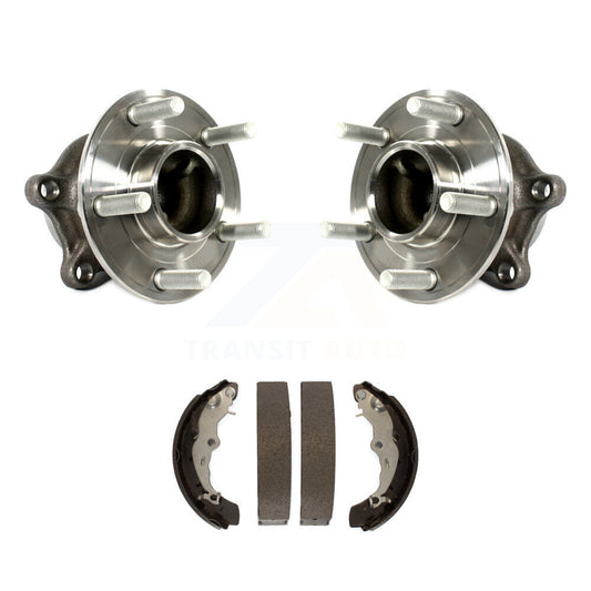 Brake Drum Shoes And Hub Bearing Rear Kit For Ford Focus With Parking Assist