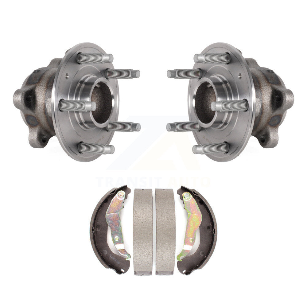 Brake Drum Shoes And Hub Bearing Assembly Rear Kit For Chevrolet Trax Sonic