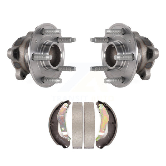Brake Drum Shoes And Hub Bearing Assembly Rear Kit For Chevrolet Trax Sonic