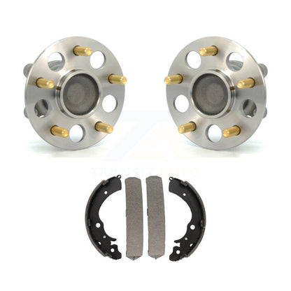 Brake Drum Shoes And Wheel Hub Bearing Assembly Rear Kit For Honda Civic