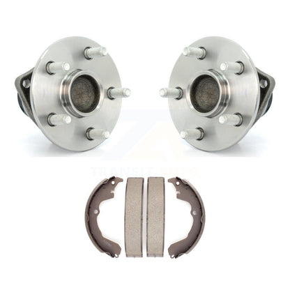 Brake Drum Shoes & Hub Bearing Rear Kit For 2003-2008 Toyota Matrix Pontiac Vibe