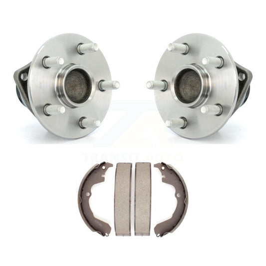 Brake Drum Shoes & Hub Bearing Rear Kit For 2003-2008 Toyota Matrix Pontiac Vibe
