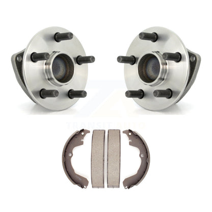 Brake Drum Shoes & Hub Bearing Rear Kit For 2003-2008 Toyota Matrix Pontiac Vibe