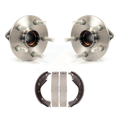 Brake Drum Shoes And Hub Bearing Rear Kit For Toyota Matrix Pontiac Vibe AWD