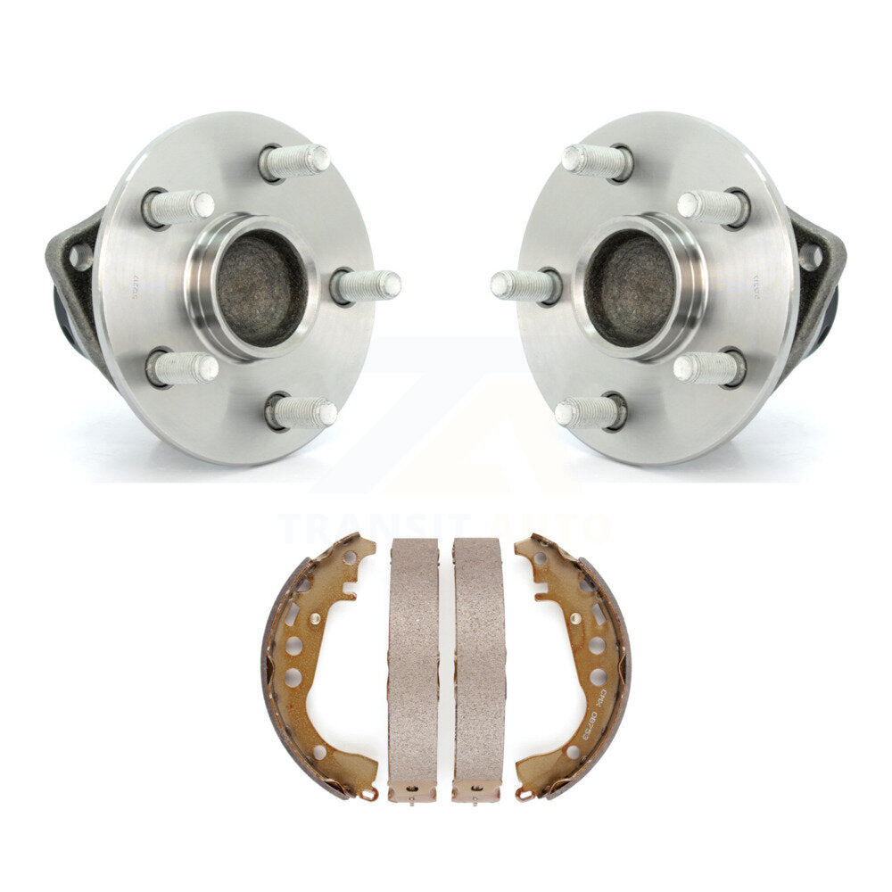 Brake Drum Shoes And Wheel Hub Bearing Rear Kit For Toyota Corolla Prius Celica