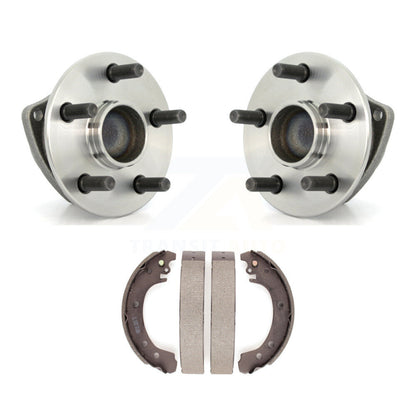 Brake Drum Shoes And Hub Bearing Assembly Rear Kit For Toyota Corolla Non-ABS