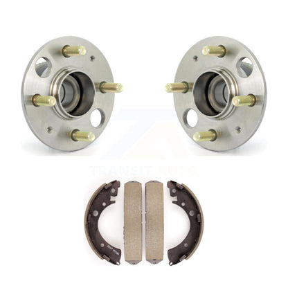 Brake Drum Shoes And Wheel Hub Bearing Assembly Rear Kit For Honda Civic