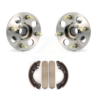 Brake Drum Shoes And Wheel Hub Bearing Assembly Rear Kit For Honda Civic