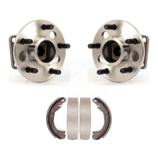 Brake Drum Shoes Hub Bearing Rear Kit For Pontiac Montana Chevrolet Venture APV