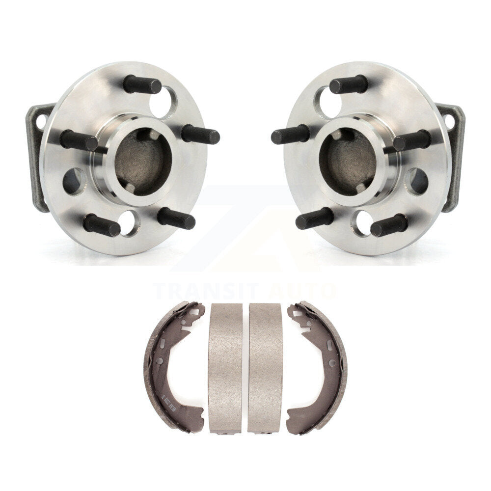 Brake Drum Shoes Hub Bearing Rear Kit For Buick Century Chevrolet Lumina LeSabre