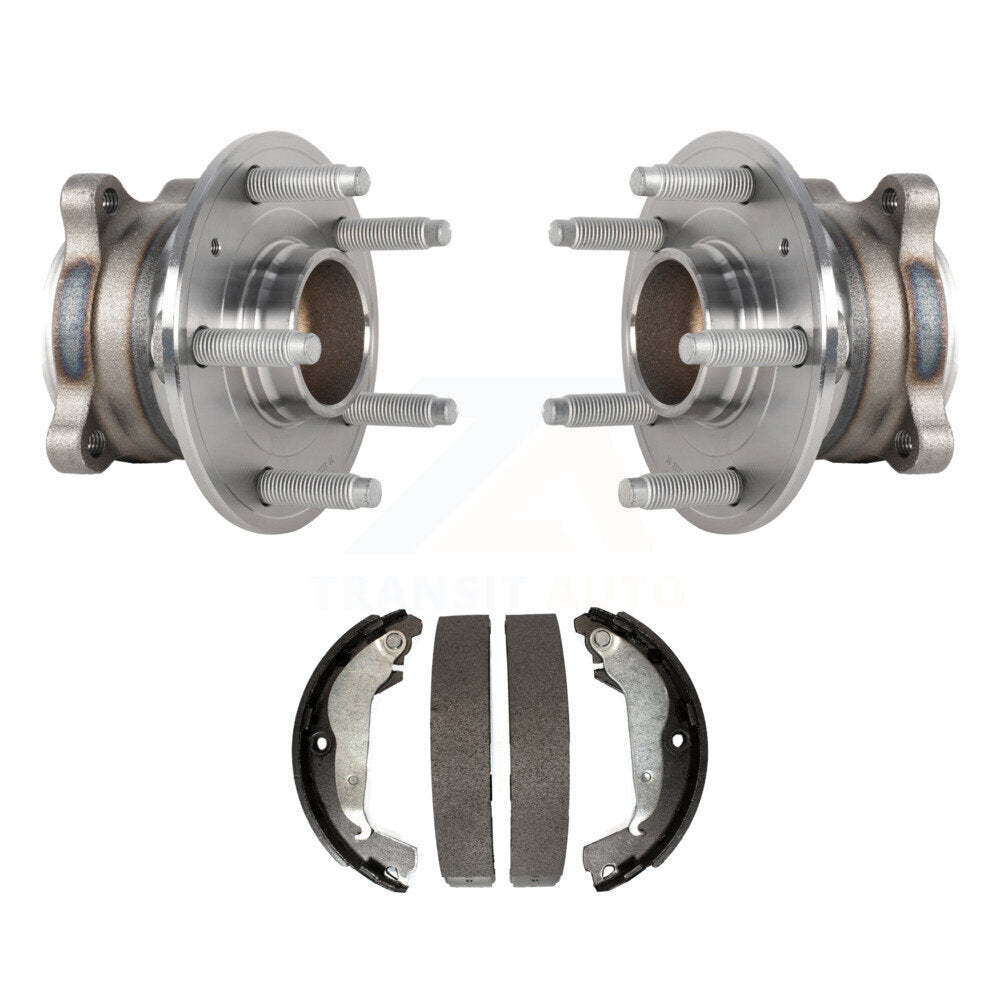 Brake Drum Shoes And Hub Bearing Assembly Rear Kit For Chevrolet Cruze Limited