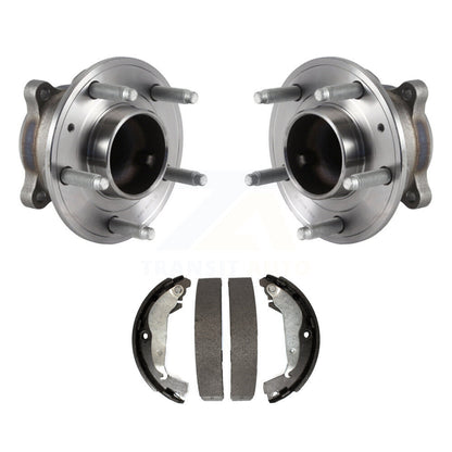 Brake Drum Shoes And Wheel Hub Bearing Assembly Rear Kit For Chevrolet Cruze