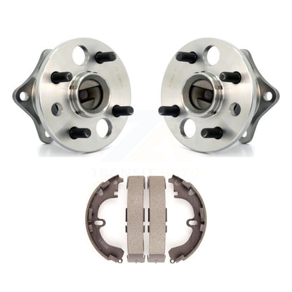 Brake Drum Shoes And Hub Bearing Rear Kit For Toyota Corolla Prizm Chevrolet Geo