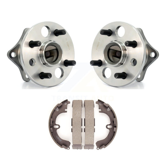 Brake Drum Shoes And Hub Bearing Rear Kit For Toyota Corolla Prizm Chevrolet Geo